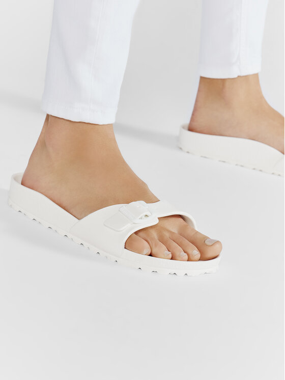 Birkenstock Klapki Birkenstock Madrid EVA 0128183 Biały