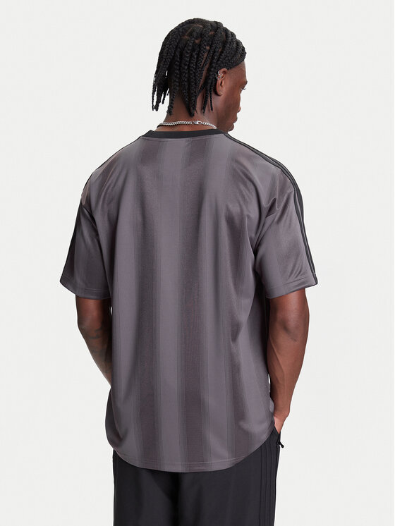 adidas adidas Футболка adicolor Jacquard JW5880 Сірий Loose Fit