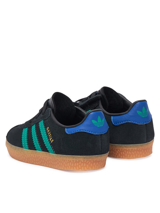 adidas Снікерcи adidas Gazelle Comfort Closure Elastic Lace KI7139 Чорний