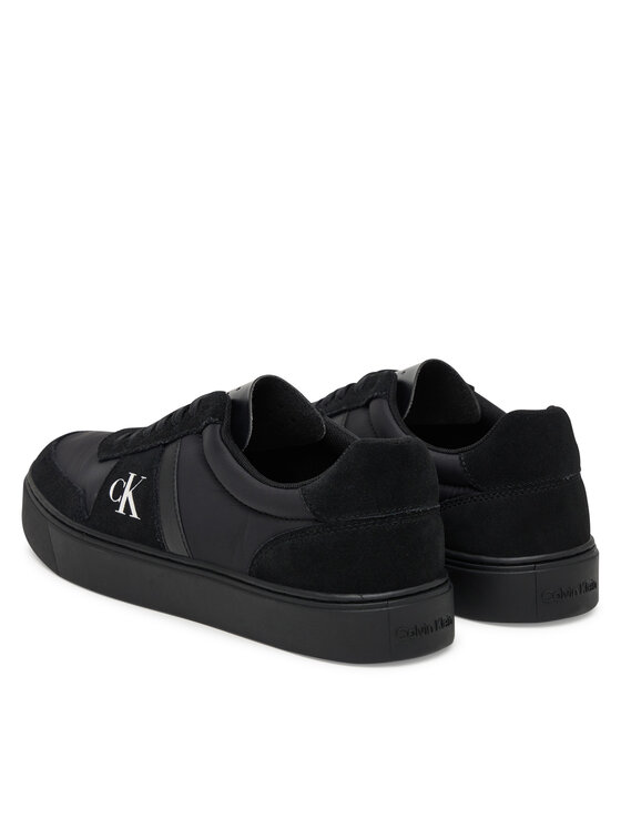 Calvin Klein Sneakers Calvin Klein Classic Cups Lace Mix Emb Tongue YM0YM01395 Nero