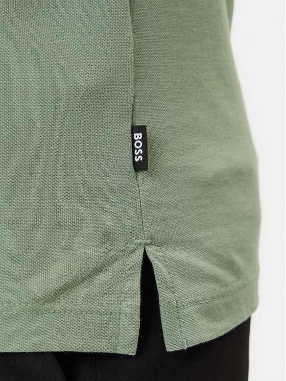 BOSS BOSS Polo Pallas 50468362 Verde Regular Fit