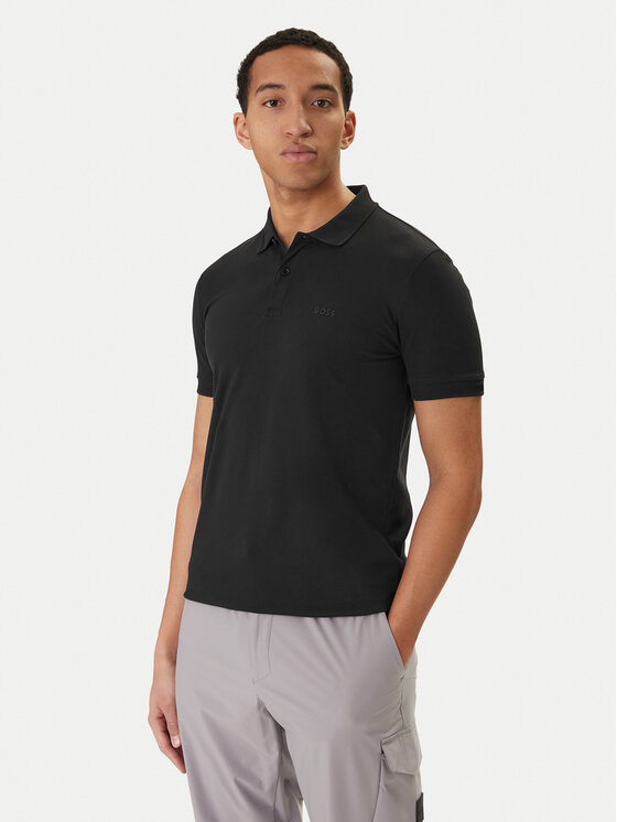 BOSS BOSS Polo Pio 1 50554574 Negro Regular Fit