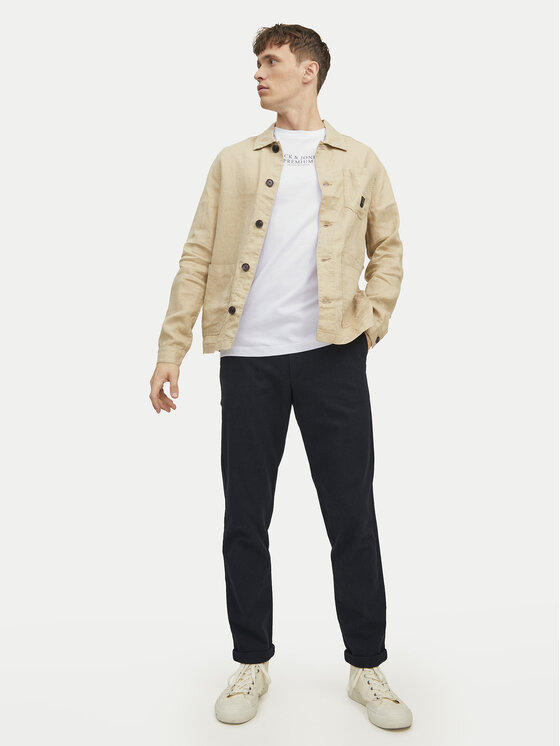 Jack & Jones Jack & Jones Camiseta Archie 12217167 Blanco Regular Fit
