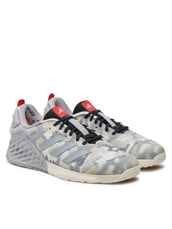 adidas Buty na siłownię adidas Dropset 3 GFX ID8659 Szary