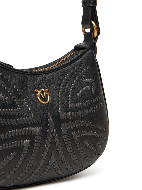 PINKO Bolso PINKO Half Moon Baby PE 25 PLTT 103538 A2C3 Negro