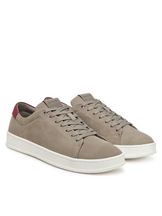 Calvin Klein Superge Calvin Klein Low Top Lace Up Nu HM0HM01758 Siva