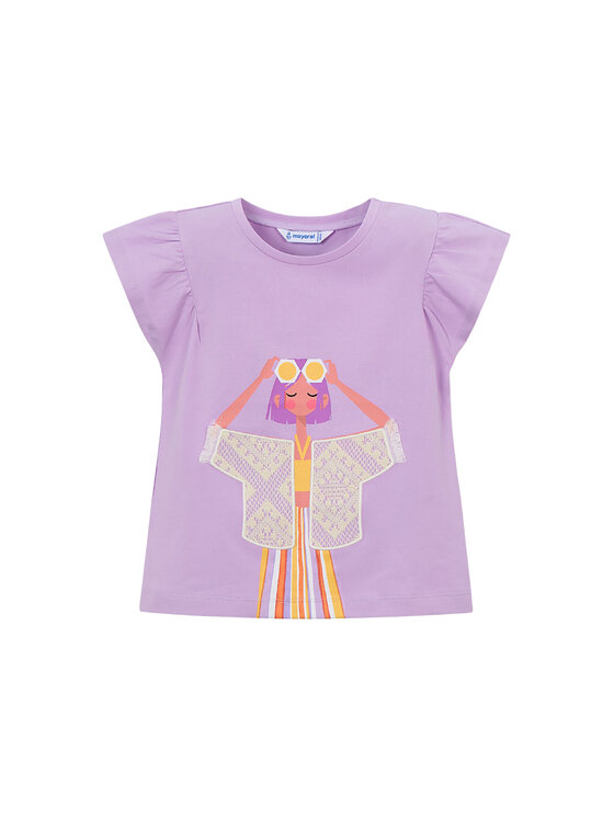 Mayoral Mayoral Top 3007 Violeta Regular Fit