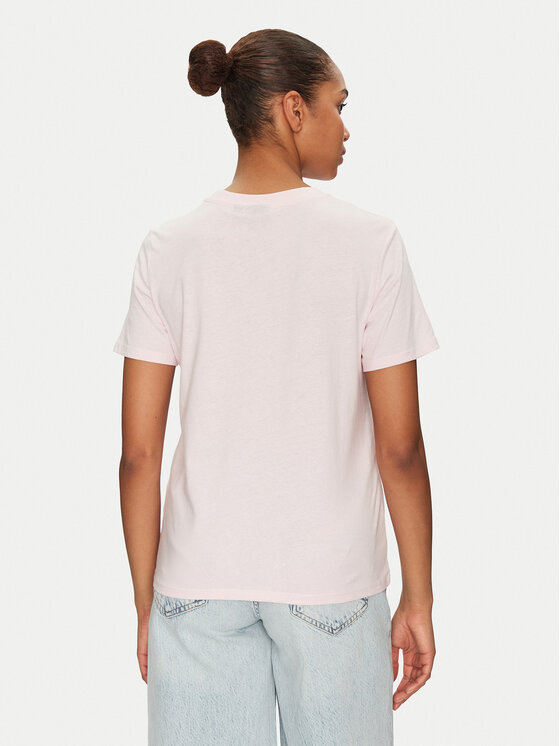 Pieces Pieces Футболка Skylar 17155376 Рожевий Regular Fit