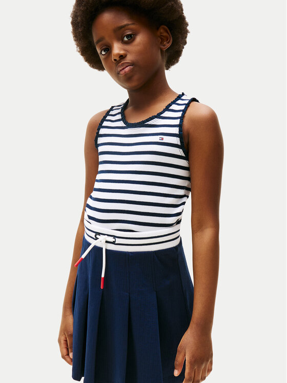 Tommy Hilfiger Tommy Hilfiger Top Essential KG0KG08588 D Blu scuro Regular Fit