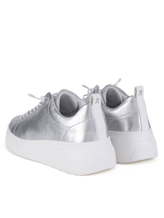 Rieker Revolution Lifestyle Īsi apavi Rieker Revolution Lifestyle W2301-90 Sudraba