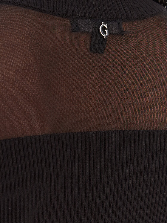 Guess Guess Jersey W6RR70 Z2YK2 Negro Regular Fit