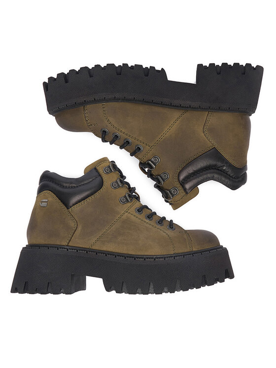 G-STAR Черевики туристичні G-Star Raw CEO-WI34-MANYA-06 Хакі