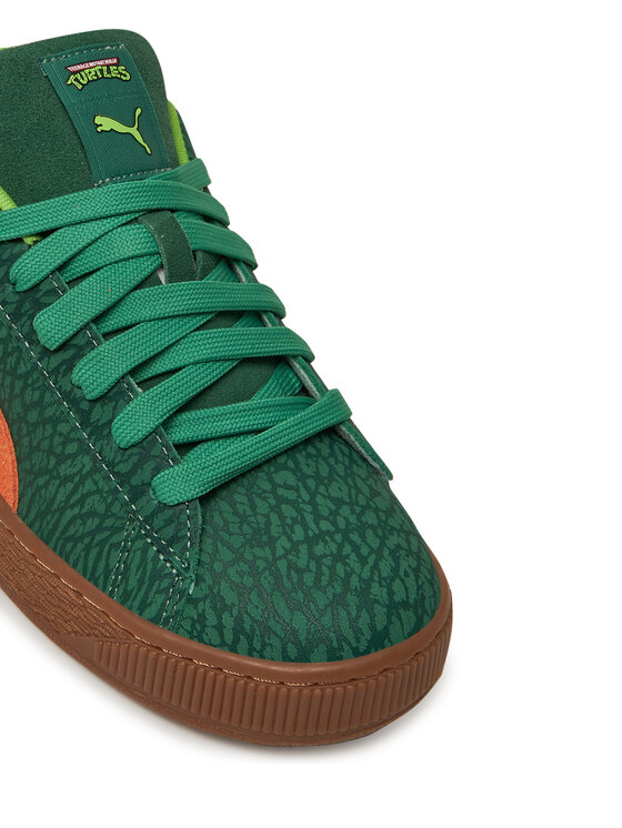 Puma Sneakersy Puma Suede XL TMNT 401304 01 Zielony