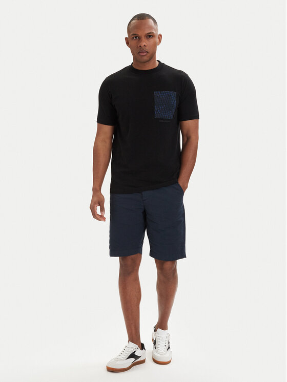 KARL LAGERFELD KARL LAGERFELD Camiseta 755044 562221 Negro Regular Fit