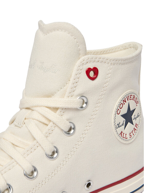 Converse Кеди Converse Chuck Taylor All Star Hearts A19055C Білий