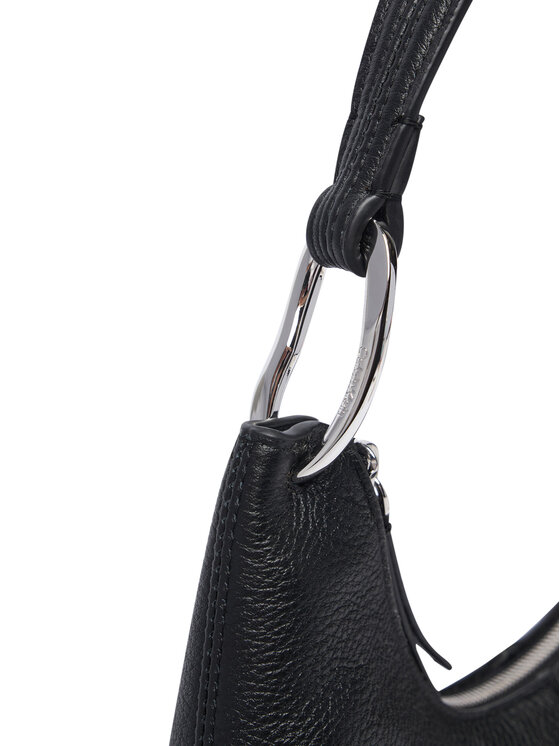 Calvin Klein Τσάντα Calvin Klein Slouchy Leather Shoulder Bag LV04F3657G Μαύρο