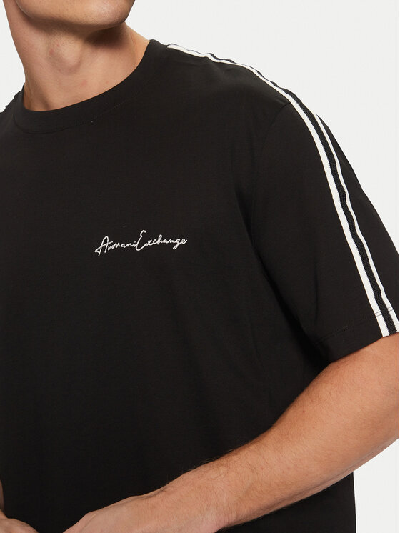 Armani Exchange Armani Exchange T-shirt 8NZTSG ZJ9AZ 1200 Nero Regular Fit