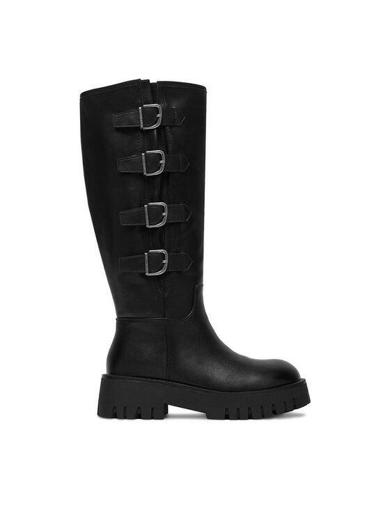 Guess Jeans Cizme Guess Jeans EO-HY35005-2 Negru