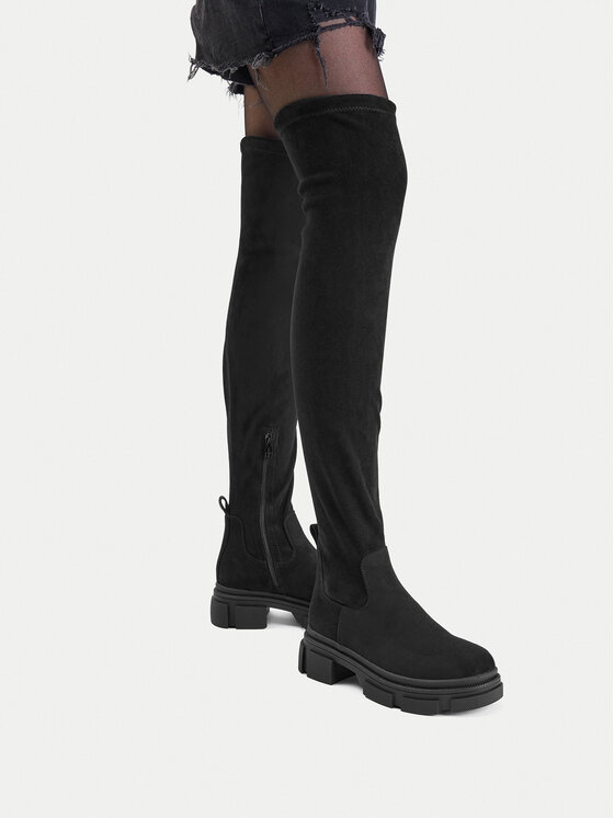 DeeZee Stivali sopra il ginocchio DeeZee WS0902-01 Nero