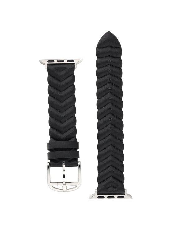 Ted Baker Змінний ремінець для годиннаки Apple Watch Ted Baker BKS38F110 Чорний