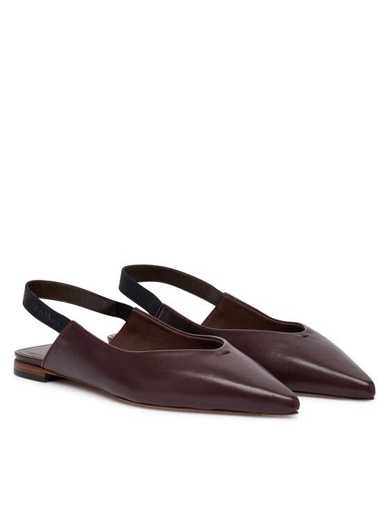 Max Mara Balerinke Max Mara Mxacrea 2614521431600 Tamnocrvena
