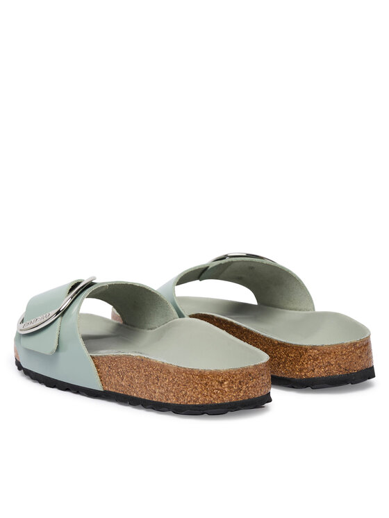 Birkenstock Шльопанці Birkenstock Madrid Big Buckle Hex 1031788 Зелений