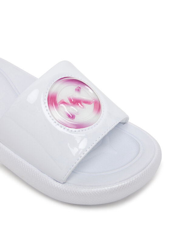 MICHAEL Michael Kors Шльопанці MICHAEL Michael Kors Raelynn Bubble MK03835101 Білий