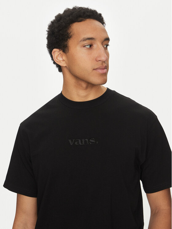 Vans Vans Póló Essential VN000HPZ Fekete Loose Fit