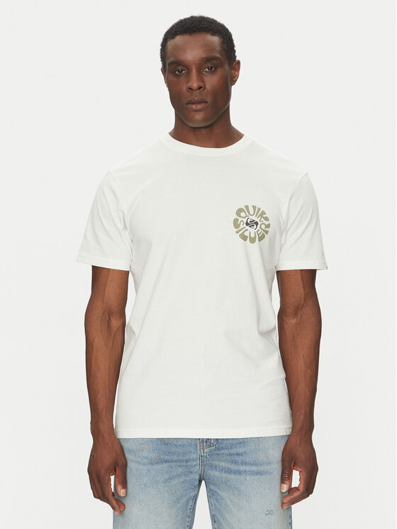 Quiksilver Quiksilver Camiseta EQYZT08036 Écru Regular Fit