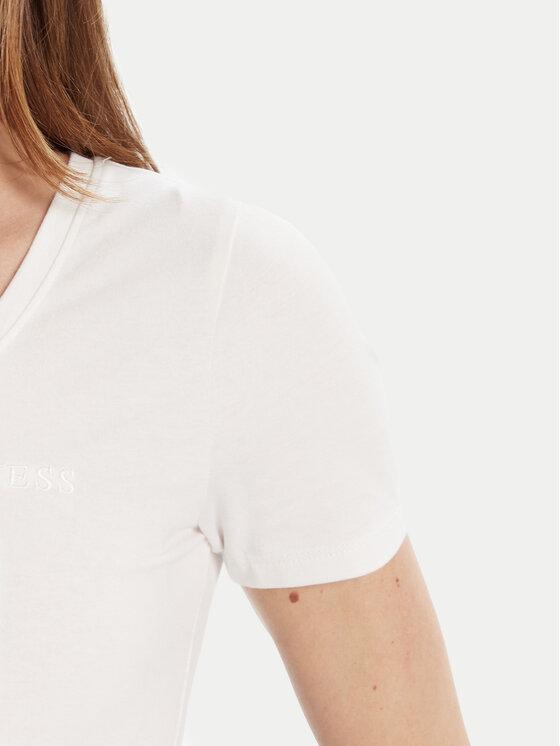 Guess Guess Футболка O5RI02 KBBU1 Білий Regular Fit