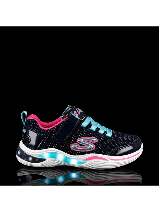 Skechers Snīkeri Skechers Glitzy Petals 996472L/NVMT Tumši zils