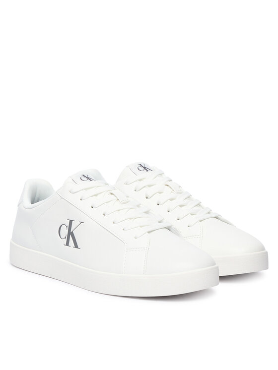Calvin Klein Sneakers Calvin Klein 3 Cupsole Derby Pu Tmb HM0HM02331 Bianco