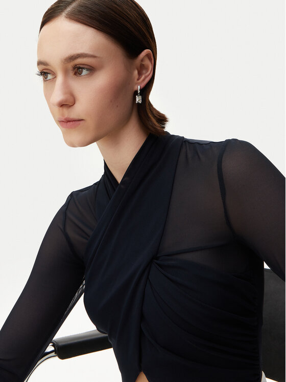 Guess Naušnice Guess JUBE05 172JW Stříbrná