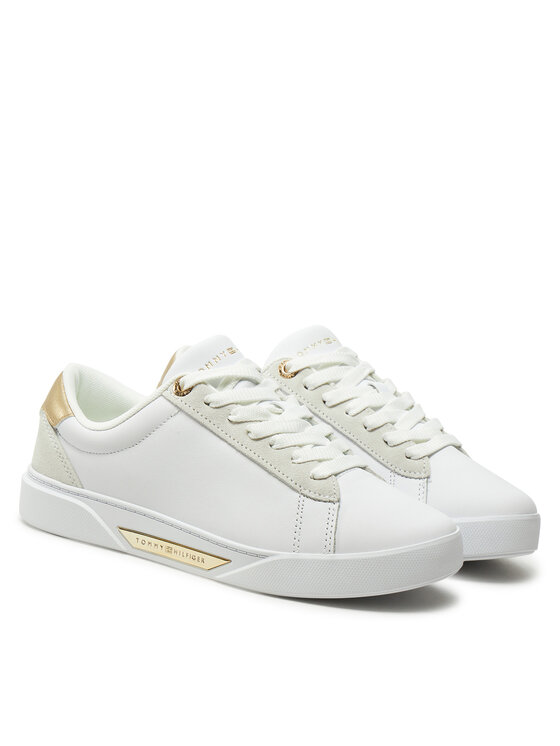 Tommy Hilfiger Сникърси Tommy Hilfiger Chic Court Sneaker FW0FW08382 Бял
