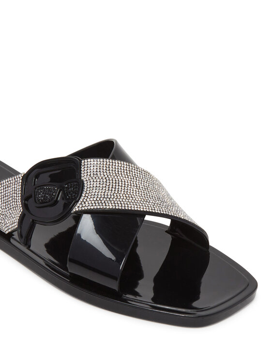 KARL LAGERFELD Шльопанці KARL LAGERFELD Jelly KL80004S Чорний