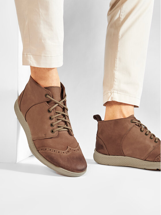 QUAZI Botines planos QUAZI QZ-10-03-000323 Marrón