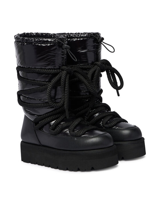 KARL LAGERFELD Škornji za sneg KARL LAGERFELD Skylar Ski KL49686 Črna