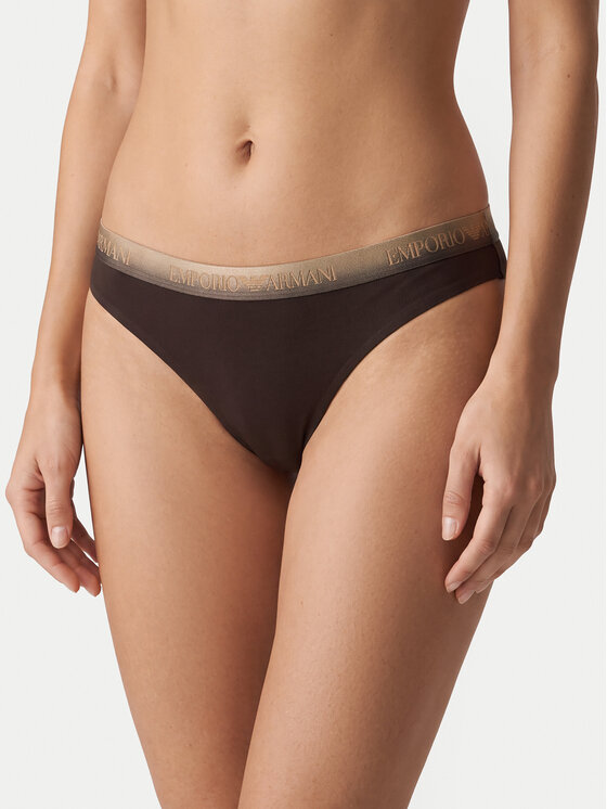 Emporio Armani Underwear Emporio Armani Underwear Комплект бразильських трусиків EW000402 AF25572 U6279 Темно-коричневий