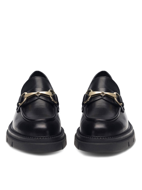 GINO ROSSI Loafers Gino Rossi GRACE-I23-26370PE Čierna