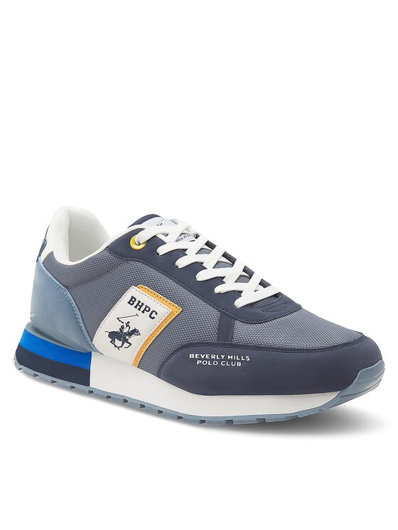 Beverly Hills Polo Club Sneakersy Beverly Hills Polo Club NICK-01 Tmavomodrá