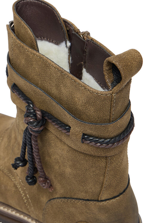 Rieker Škornji Rieker CEO-93068-54 Khaki
