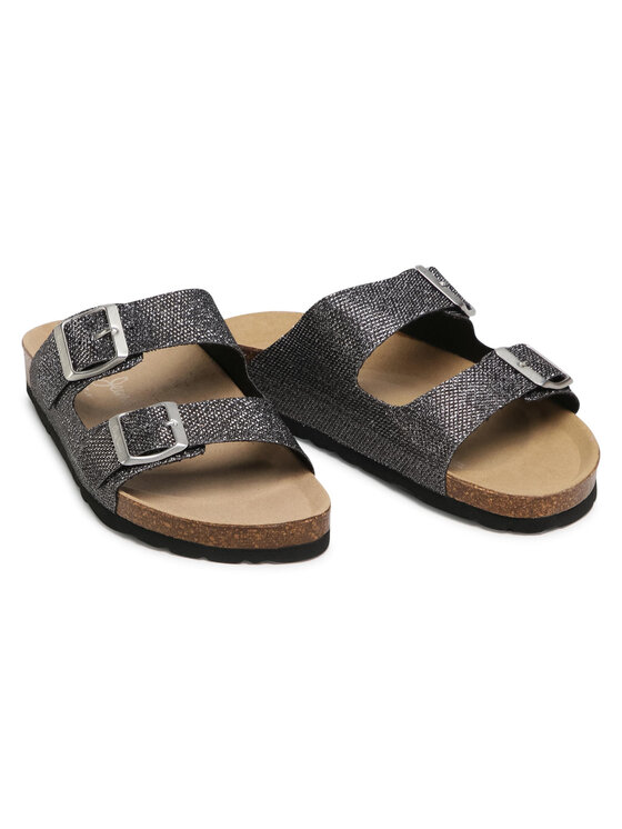 Pepe Jeans Šľapky Pepe Jeans Oban Mesh PLS90520 Čierna