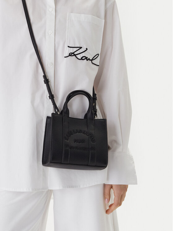 KARL LAGERFELD Rankinė KARL LAGERFELD B1W30042 Juoda