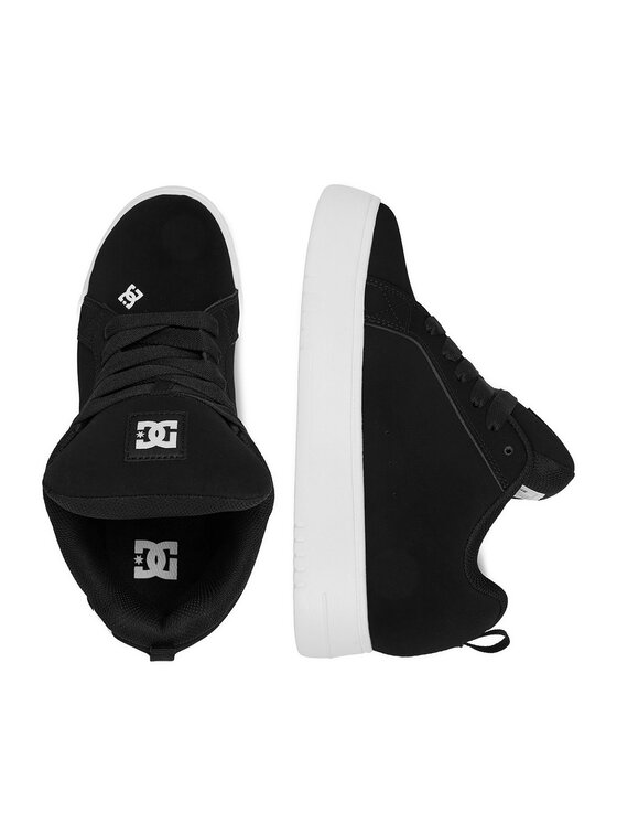 DC Shoes Снікерcи DC Shoes EO-COURT GRAFFIK PLATFORM DC02422004 Чорний