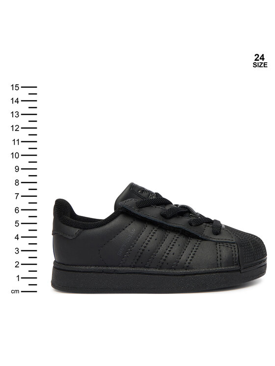 adidas Laisvalaikio batai adidas Superstar II Comfort Closure Elastic Lace JR9415 Juoda
