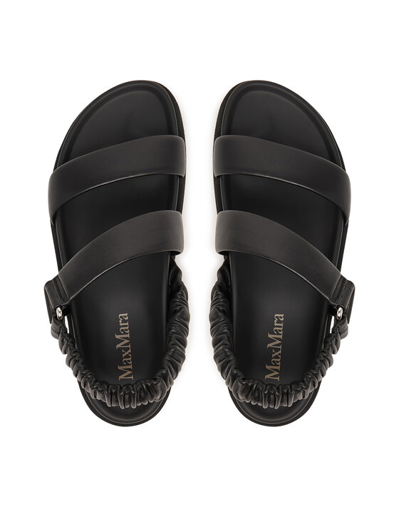 Max Mara Sandály Max Mara 2614521072600 Černá