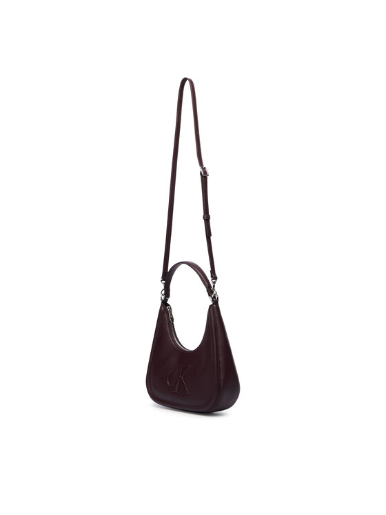 Calvin Klein Soma Calvin Klein Bold Ck Small Crescent Bag LV04F3561G Bordo