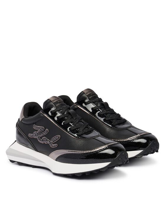 KARL LAGERFELD Sneakersy KARL LAGERFELD Zone KL62911P Czarny