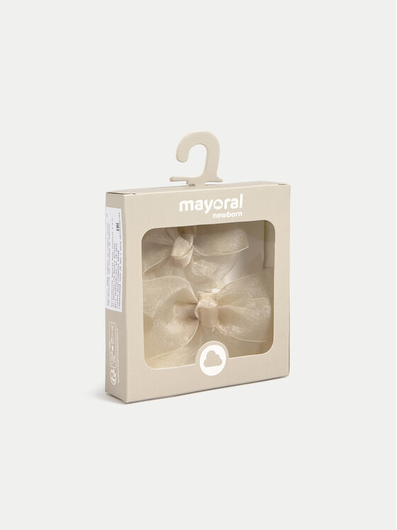 Mayoral Rinkinys: plaukų juosta ir segtukas Mayoral 9888 Auksinė