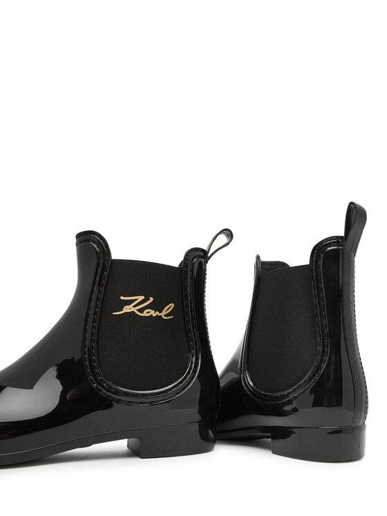 KARL LAGERFELD Kalosze KARL LAGERFELD Kalosh II KL94775 Czarny